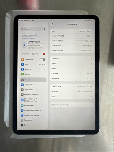 Apple ipad pro 11 - apple, pouces